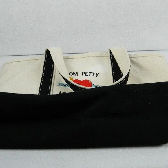 Tom Petty and The Heartbreakers Embroidered Canvas Tote Weekender Beach Bag - Picture 4 of 9